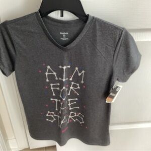 Reebok Kids Charcoal Tee NWT
